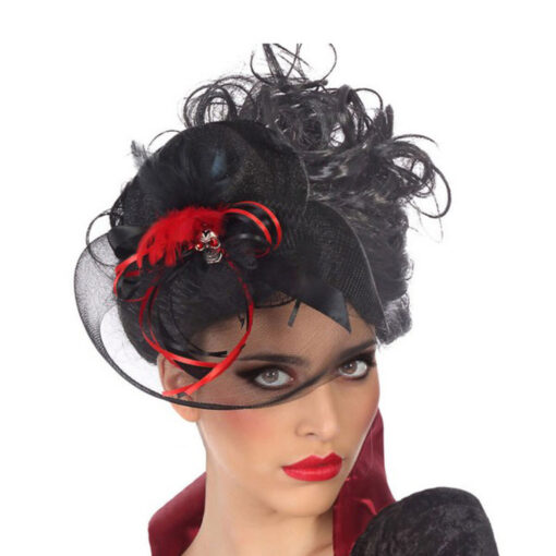 Halloween fascinator hat